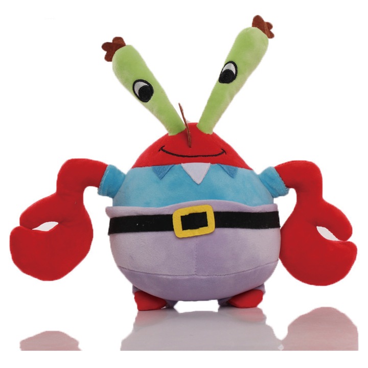 Плюшена играчка Спондж Боб Квадратни гащи, г-н Рак, 25 см