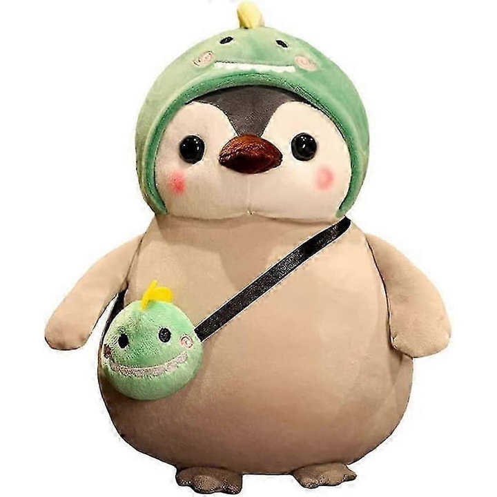 Jucarie de plus Pinguin Dinozaur, 25cm