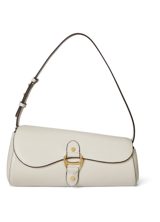 Geanta dama, Lauren Ralph Lauren, piele naturala, alb, One Size