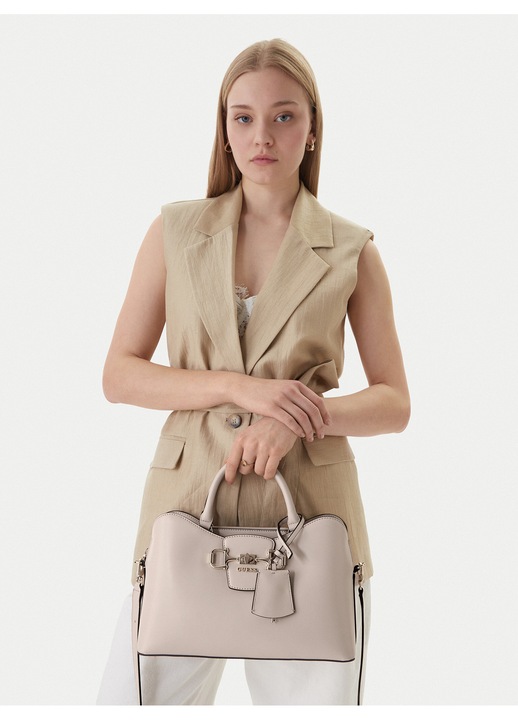 Дамска чанта, Guess, бежова, Един размер INTL