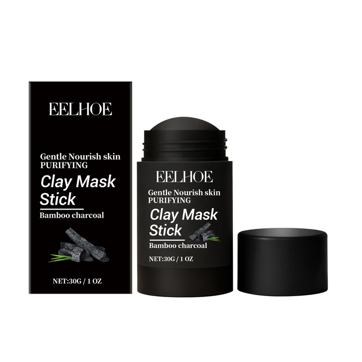 Masca solida cu carbune, Eelhoe, Pentru curatare profunda, 30g, Purificare pori, Indepartare puncte negre
