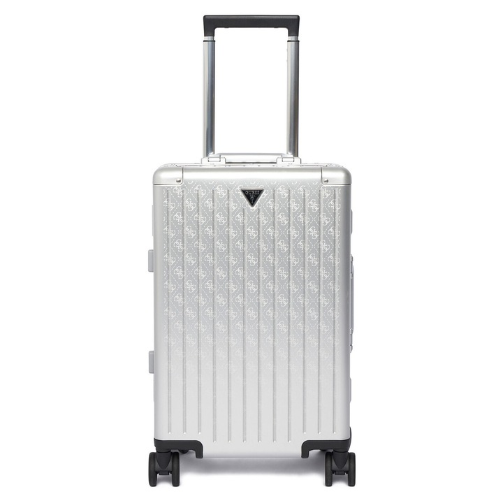 Troler cabina, Guess, plastic, argintiu, One Size INTL
