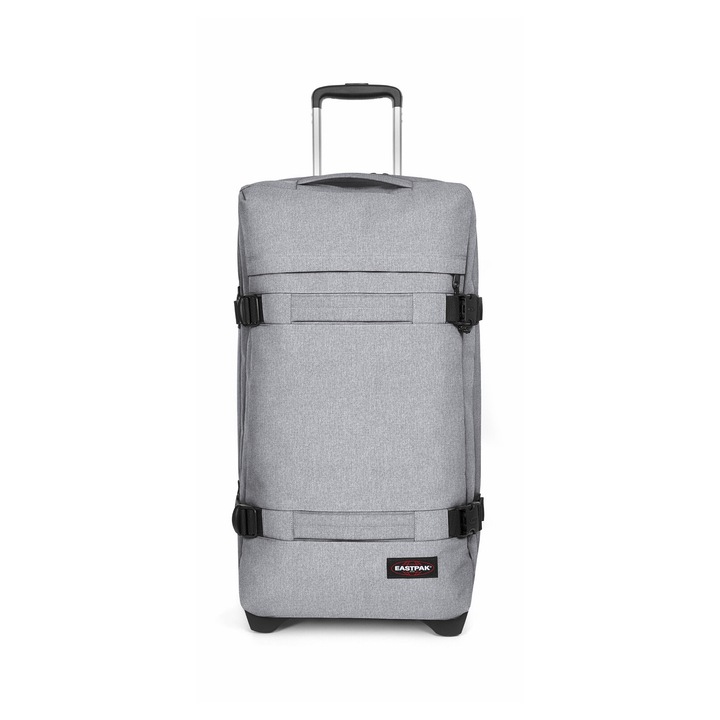 Unisex közepes bőrönd, Eastpak, műanyag, szürke, One Size INTL