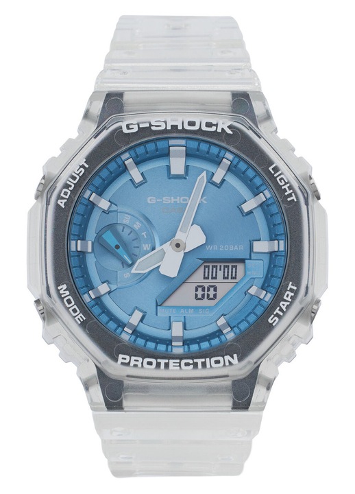 Férfi karóra, G Shock, műanyag, színtelen, Egy méret INTL