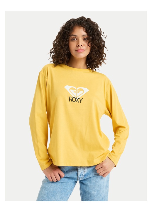 Bluza dama, Roxy, bumbac organic, galben