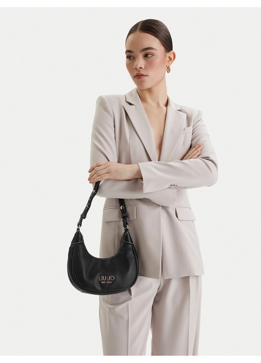 Geanta dama, Liu Jo, ecologica, neagra, One Size INTL