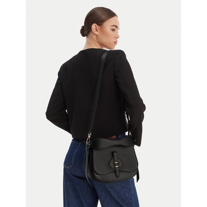 Női táska, Coccinelle, természetes bőr, fekete, One Size INTL