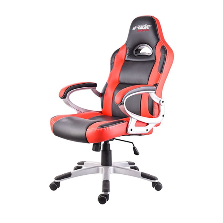 Scaun birou Simoni Racing, rosu/negru