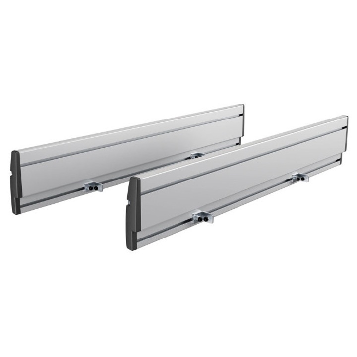 Bare transversale Menabo 140cm, aluminiu, semi-negru, pentru vehicule comerciale