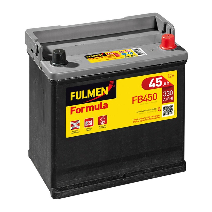 Baterie auto Lampa 12V 45Ah 330A 220x135x225mm
