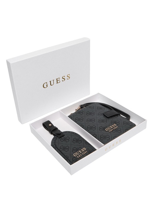 Set cadou femei, Guess, ecologic, gri, One Size INTL