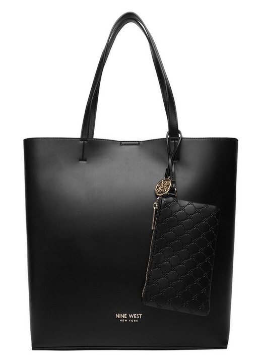 Női táska, Nine West, fekete, One Size INTL, kiegészítő tasakkal
