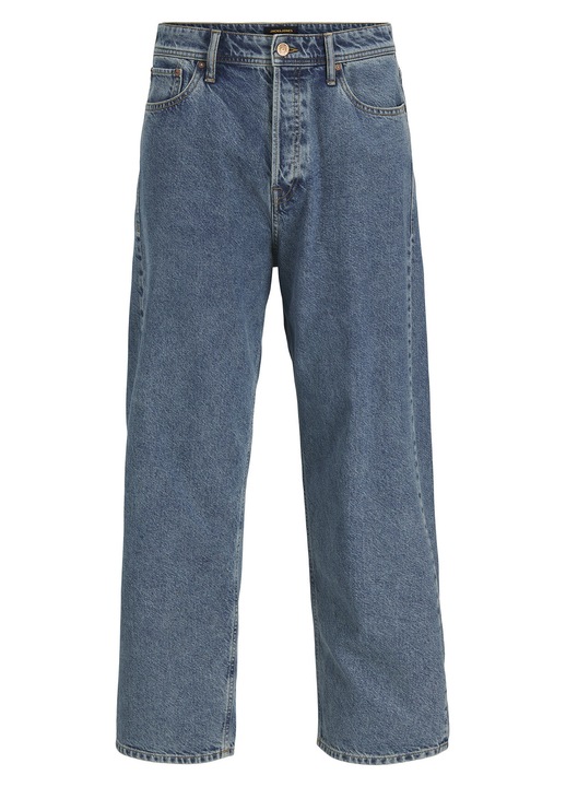 Blugi barbati, Jack & Jones, 68% bumbac, albastru, W34-L30 US
