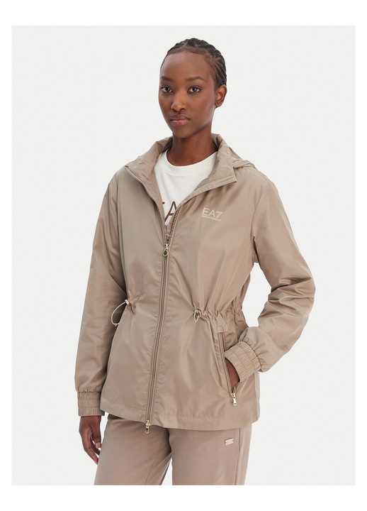 Geaca de tranzitie Femei, ea7 emporio armani, Poliester, INTL, Bej