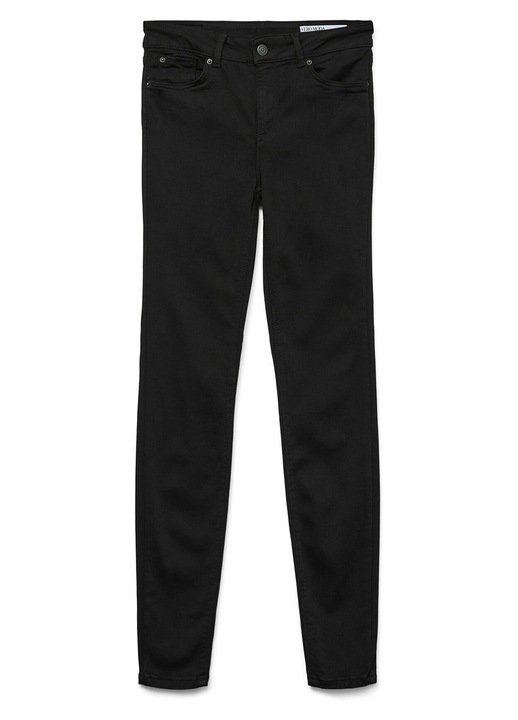 Blugi dama, Vero Moda, negru, material modal, inchidere fermoar, XS-L32 INTL