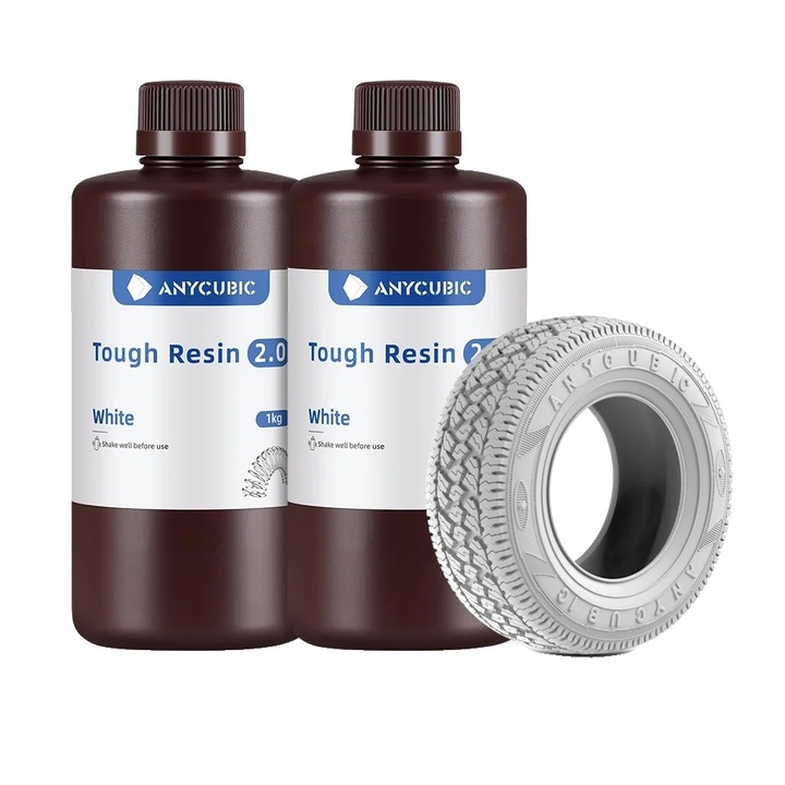 Rasina 3D, flexibilis és ellenálló, fehér, 2KG