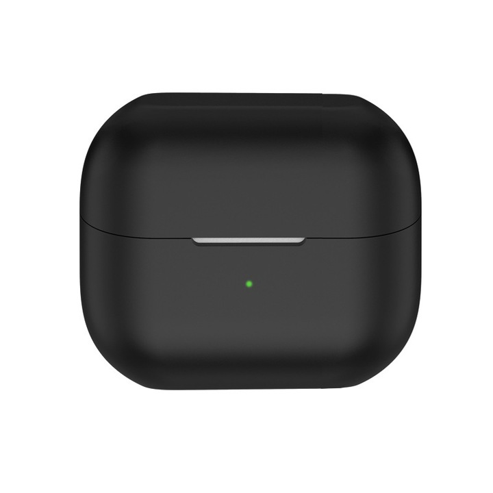 Vezeték nélküli fülhallgató, elegáns design, nagy felbontású hang, mágneses tok, fekete