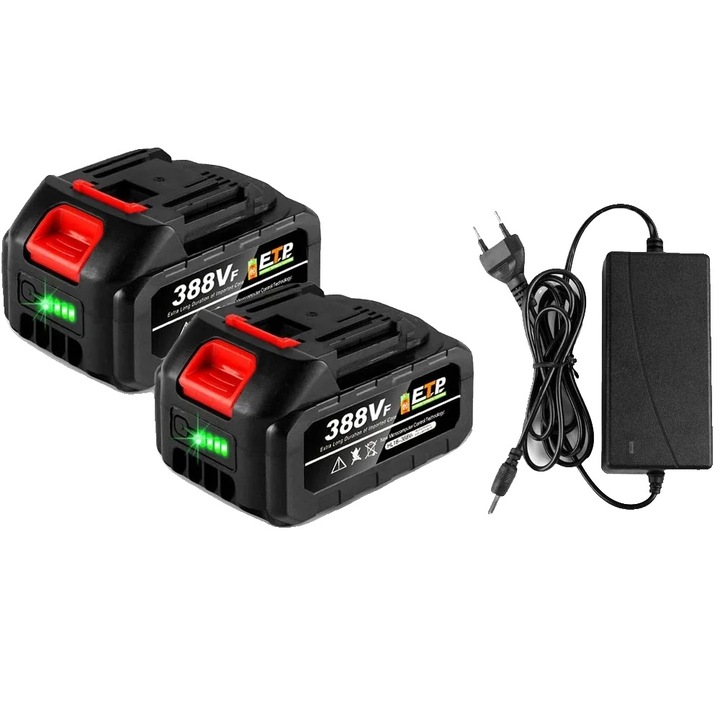 Baterie litiu-ion, 2-3.0Ah, set cu incarcator, 18V-21V