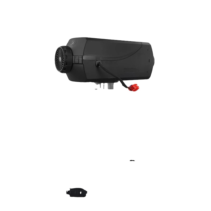 Ipari hőlégfúvó, 5000W, alacsony kibocsátás, 5KW, 12V, komplett telepítőkészlet