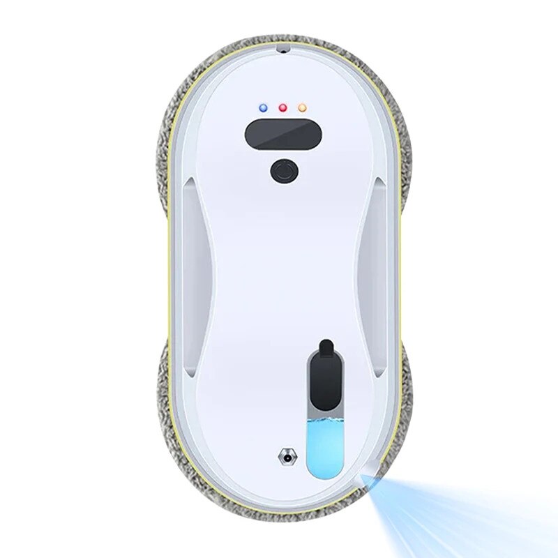 Robot de curatare feronerie, 2800Pa putere de aspiratie, spray cu apa ultrasonic, alb, set