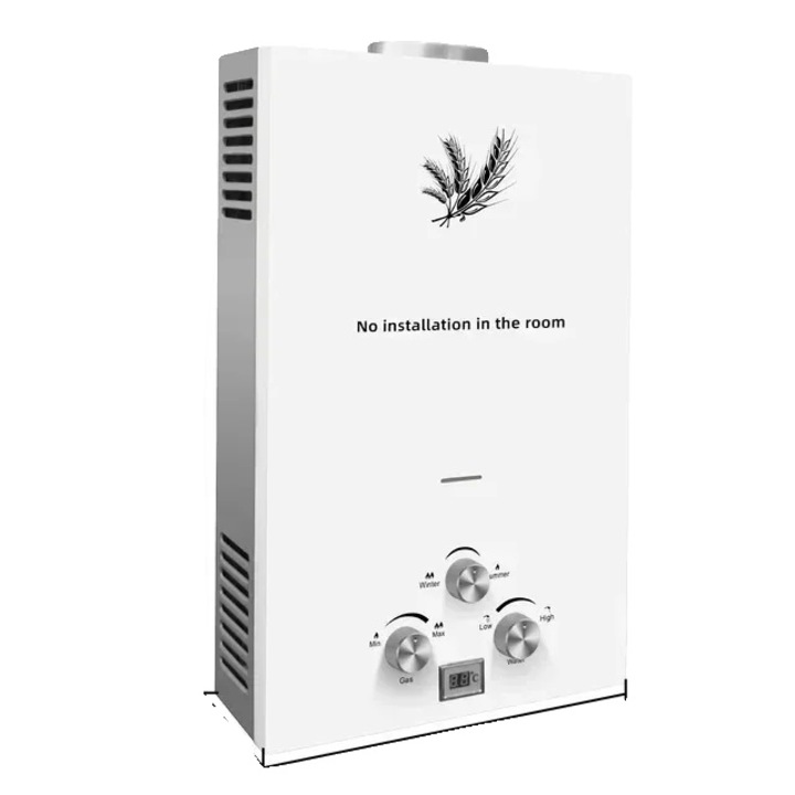 Incalzitor instant de apa, 8L, 16KW, alb, dimensiuni 52x33x15cm