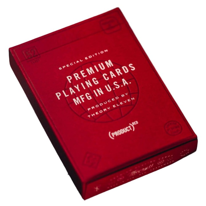 Карти за игра Theory 11 (PRODUCT)RED, лимитирана серия, многоцветни