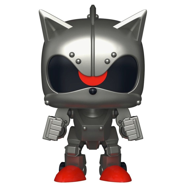 Figurina POP! Sonic - Mecha Sonic, 9 cm, multicolor
