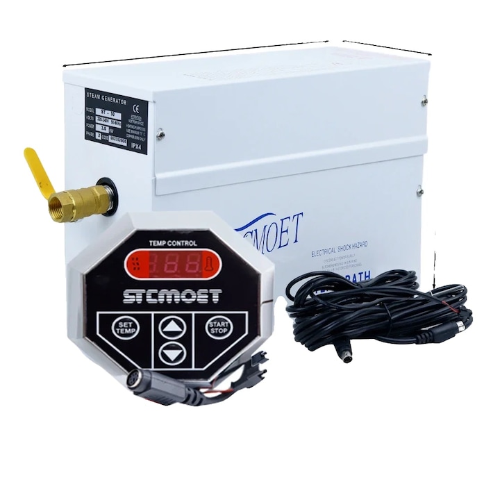 Generator de aburi pentru sauna, ST-30 3KW 220V, incalzire rapida, control digital, interior
