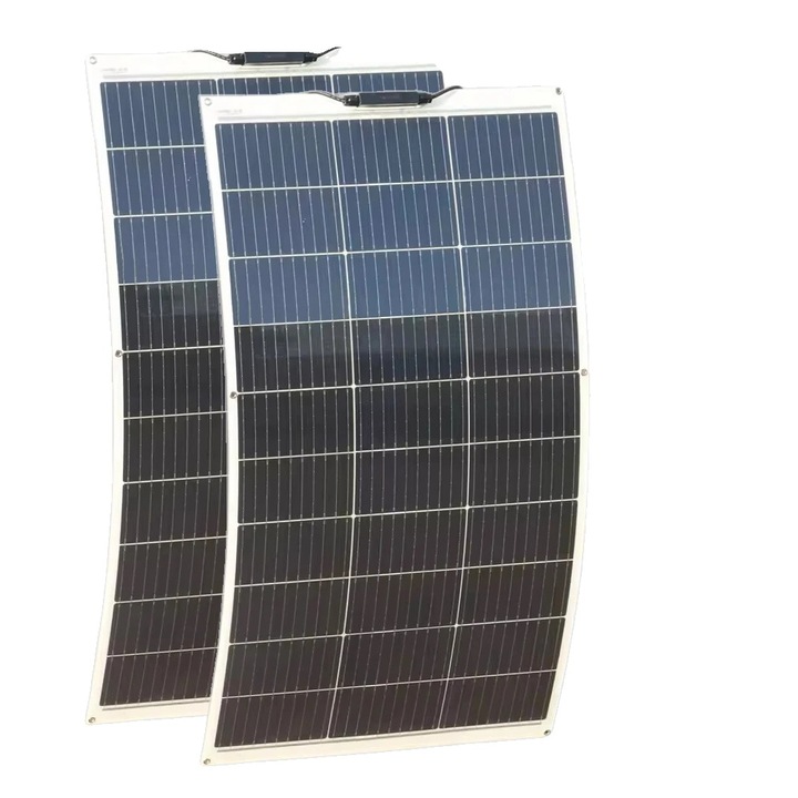 Set panouri solare flexibile, 260W, 2 bucati, monocrystalline, design usor, rezistente la intemperii
