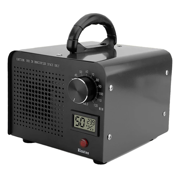 Generator de ozon, 60000 mg/h, timer ajustabil, 300mp, plastic, EU