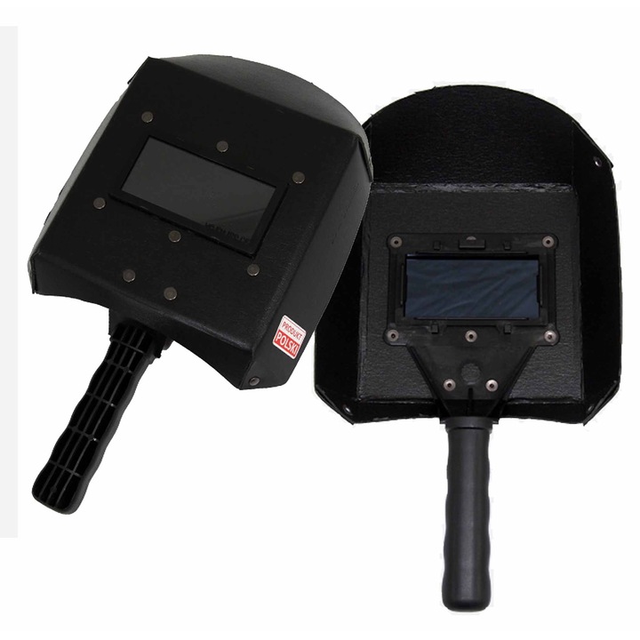 Viziera de sudura TECHMAR TSM-2, 189g, 210x217x43mm, preszpan cu lateks