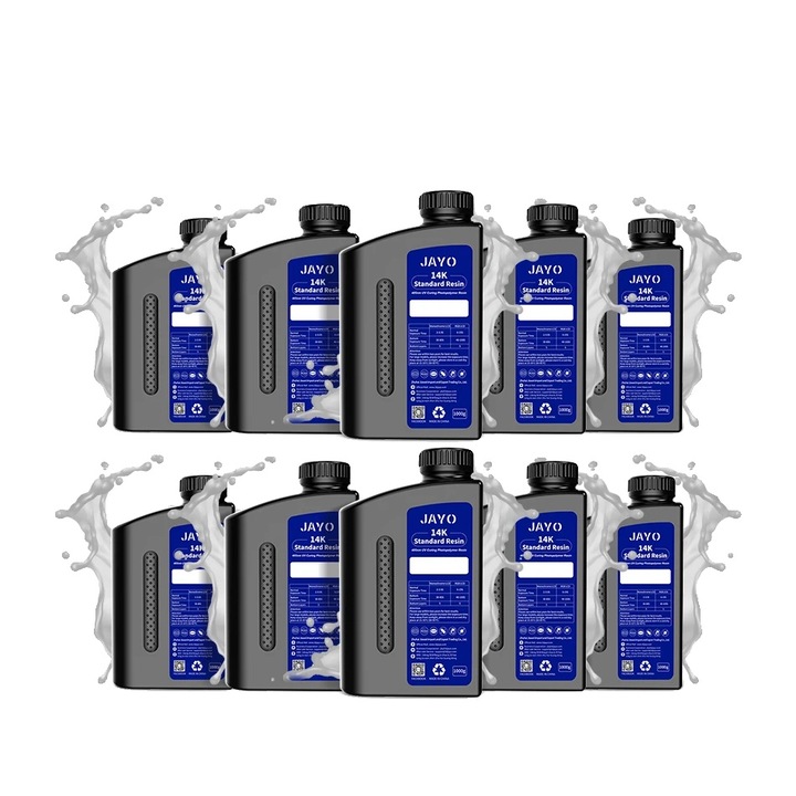 Rasina 3D, 10 Üveg, Rendkívül Nagy Pontosság, Gyors Kikeményedés, Világosszürke 14K