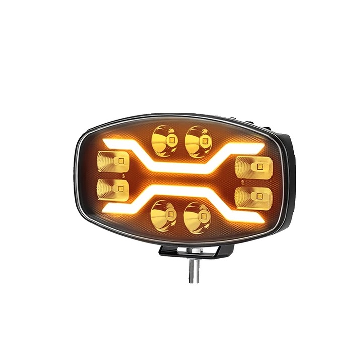 LED projektor 120W, 24000 lumen, többféle fénysugártípus, 9 hüvelyk, 1 darabos készlet