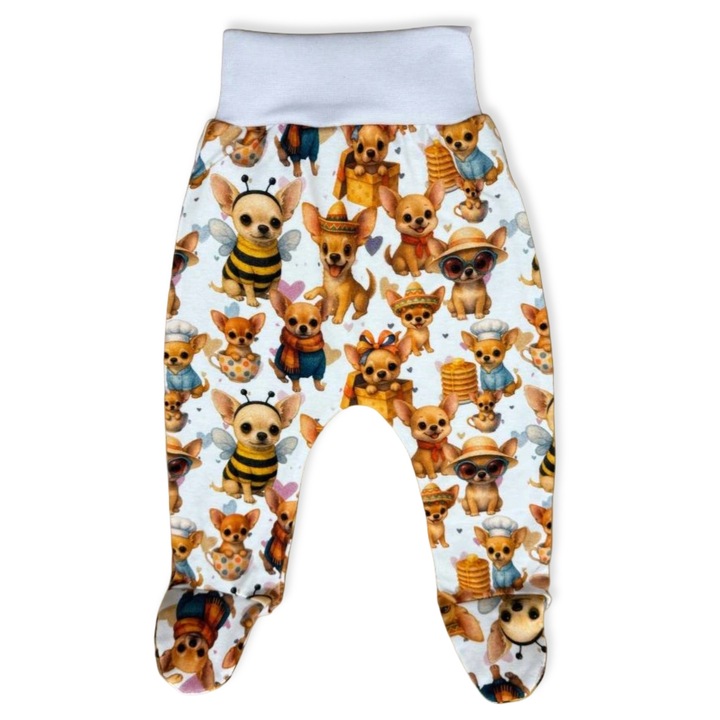 Pantaloni copii Dartomik, cu bumbac, multicolor, Multicolor