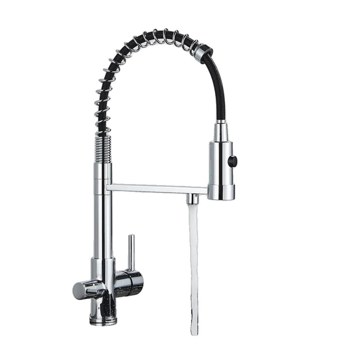 Csaptelep, szűrt víz, kétkaros kivitel, króm