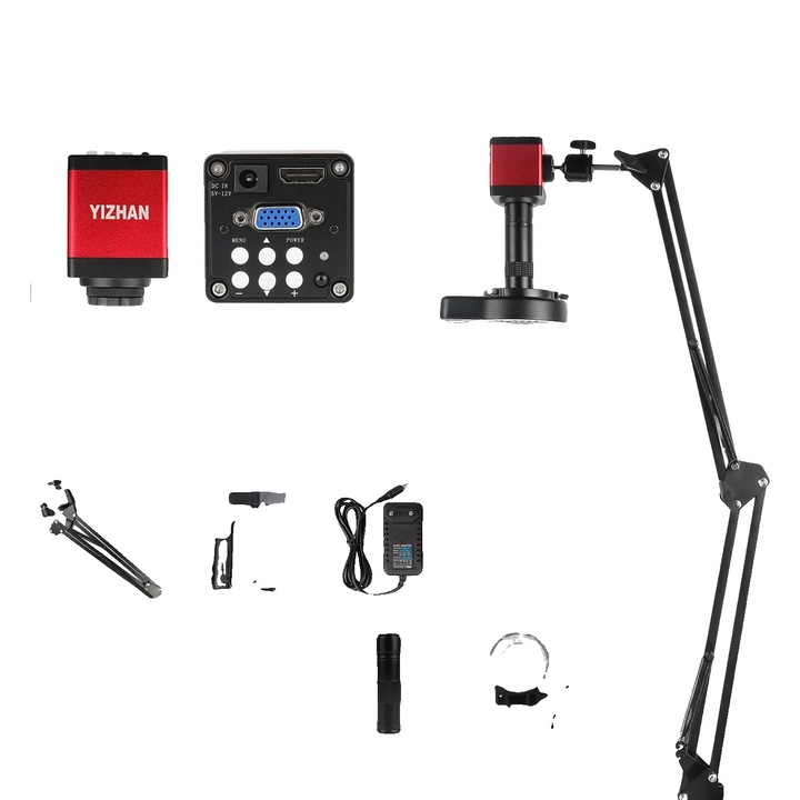 Microscop digital, 4K, 150X, HDMI si USB, portabil