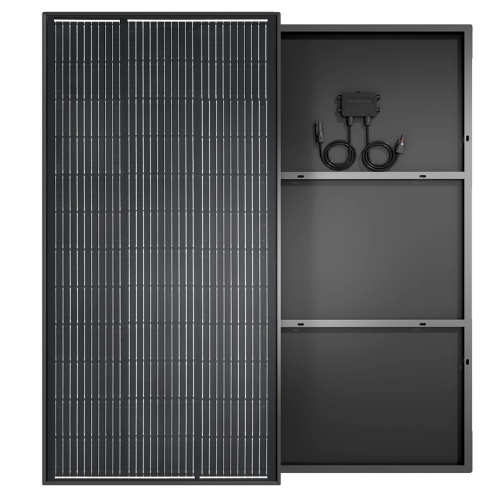 Panou solar, 150W, 19.8V, dimensiuni 1160x530x25mm, rezistent la apa