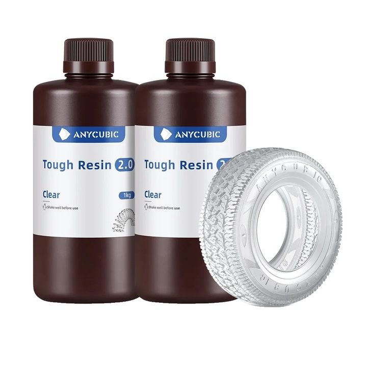 Rasina 3D, rugalmas és ellenálló, átlátszó, 2KG