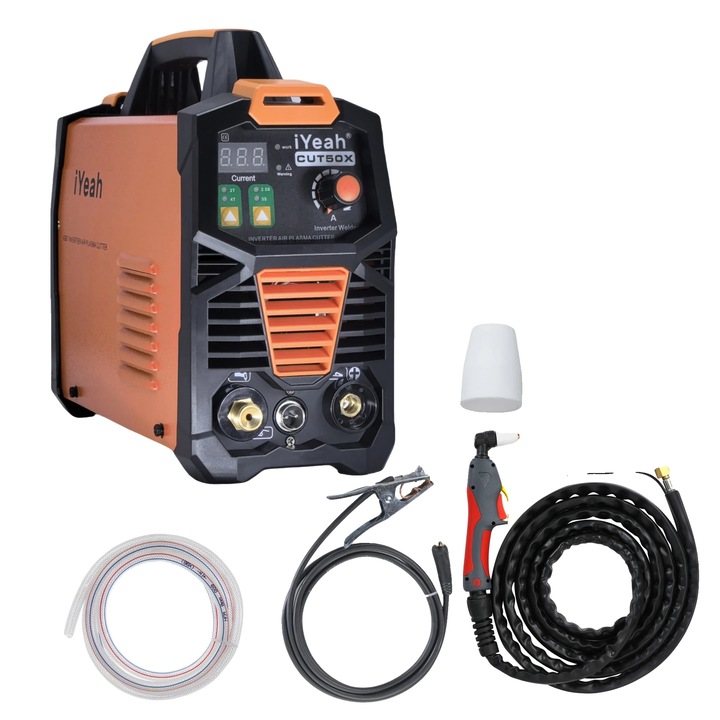 Cutter plasma CUT50X, 110/220V, grosime maxima taiere 16mm, 46x32x26cm