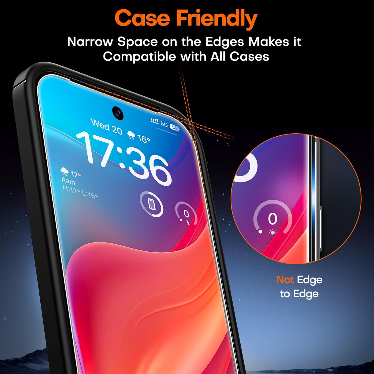 Folie transparenta cu autoaplicare compatibila cu Samsung Galaxy S20 FE, sticla securizata