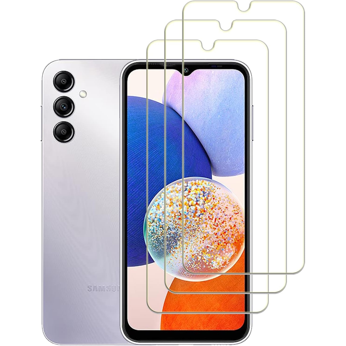 Folie transparenta cu autoaplicare compatibila cu Samsung Galaxy S20 FE, sticla securizata