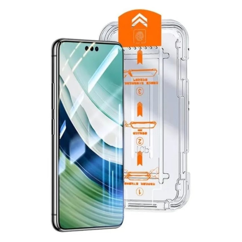 Folie transparenta cu autoaplicare compatibila cu Samsung Galaxy S20 FE, sticla securizata