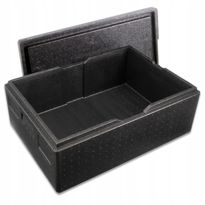 GSG24 hőszigetelt élelmiszerszállító doboz, 53L, 685x485x265mm, piocelán, tetővel