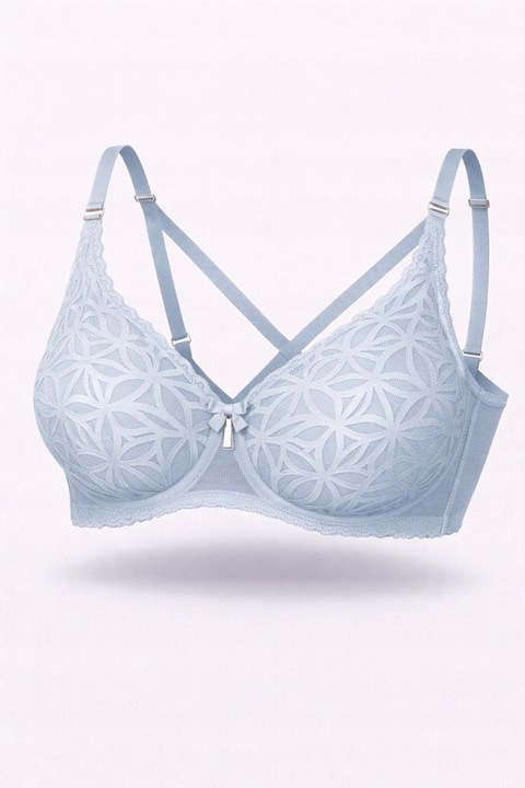 Sutien cu Push-Up dama Salt & Sea, Alles, poliamida, albastru