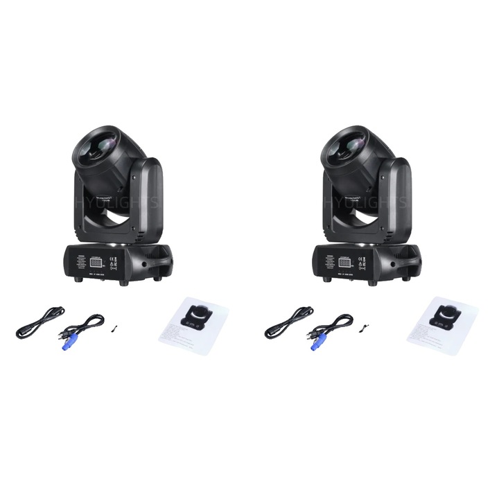 Echipament de iluminat, efecte dinamice, control DMX, 2000-82000 lumeni, dimensiuni compacte, priza EU