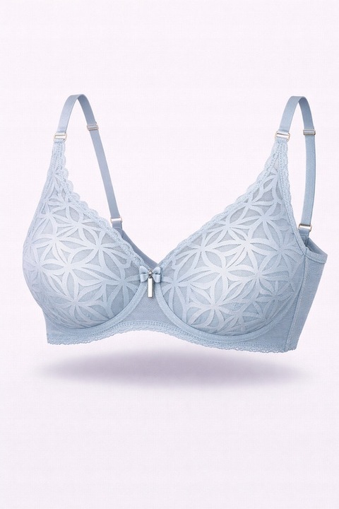 Sutien Push-Up dama Salt & Sea, Alles, poliamida, albastru