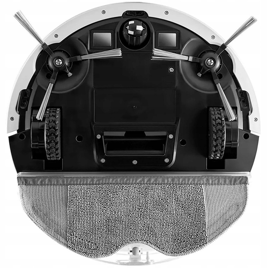 Aspirator robot cu mop Xiaomi Robot Vacuum E5, 3 moduri de lucru, 70mm inaltime, alb
