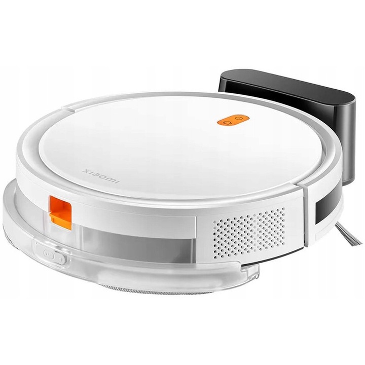Aspirator robot cu mop Xiaomi Robot Vacuum E5, 3 moduri de lucru, 70mm inaltime, alb