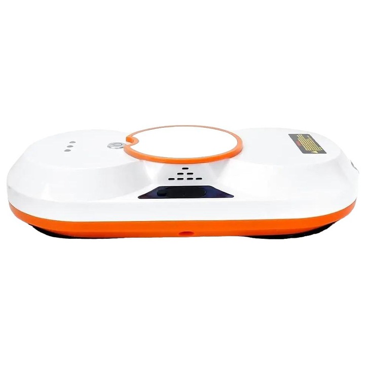 Robot de curatat ferestre, 3800Pa, control de la distanta, capacitate de incarcare 2.5kg, alb/portocaliu