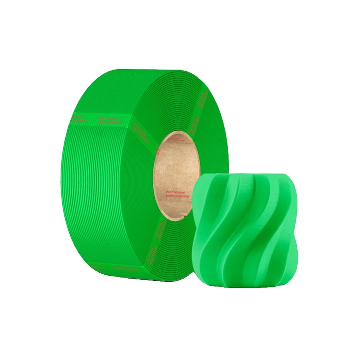 Filament PLA, 3KG, Verde, Eco-Friendly, Precizie Inalta